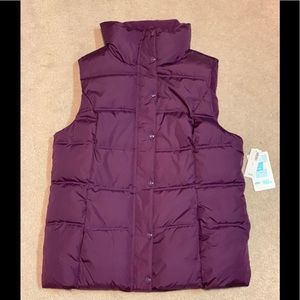 NWT POLAR FLEECE LINED PUFFER VEST